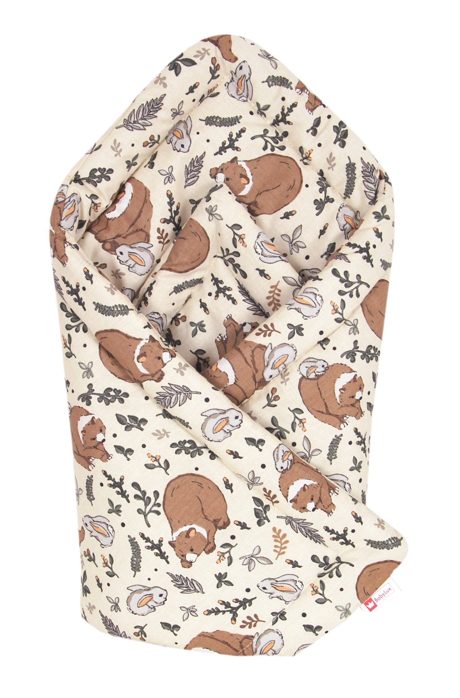 Babydecke BABYLUX Einschlagdecke BABYHÖRNCHEN 75x75cm Neugeborene, günstig online kaufen