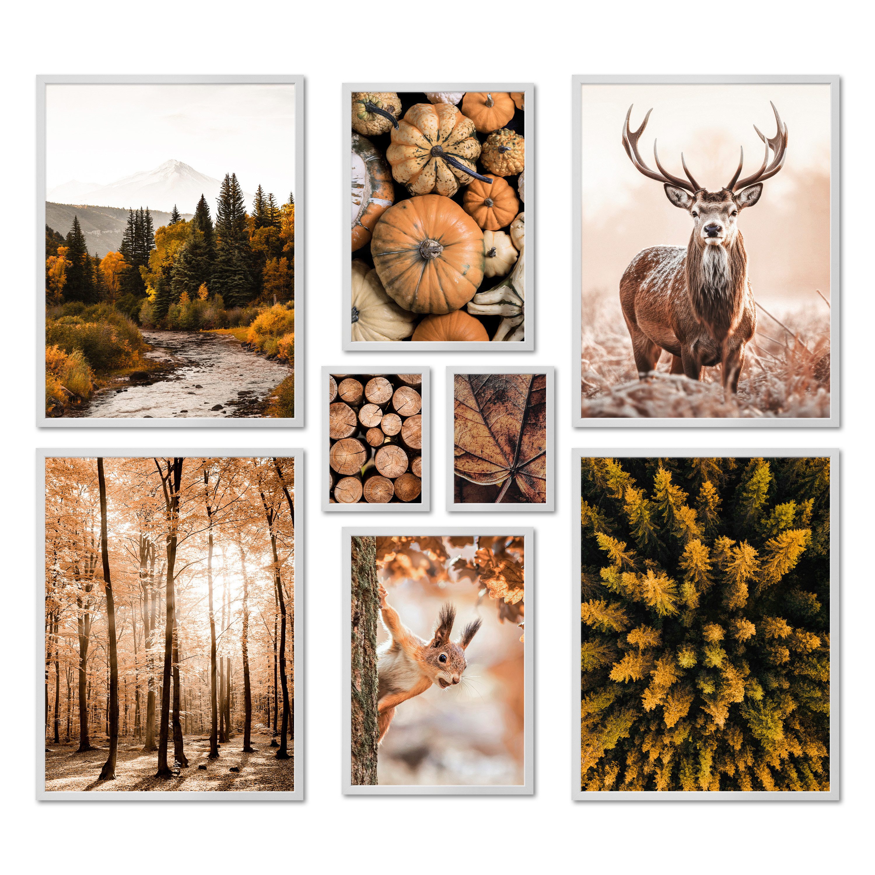 ARTFAVES Bilder-Collage Poster Set - AUTUMN günstig online kaufen