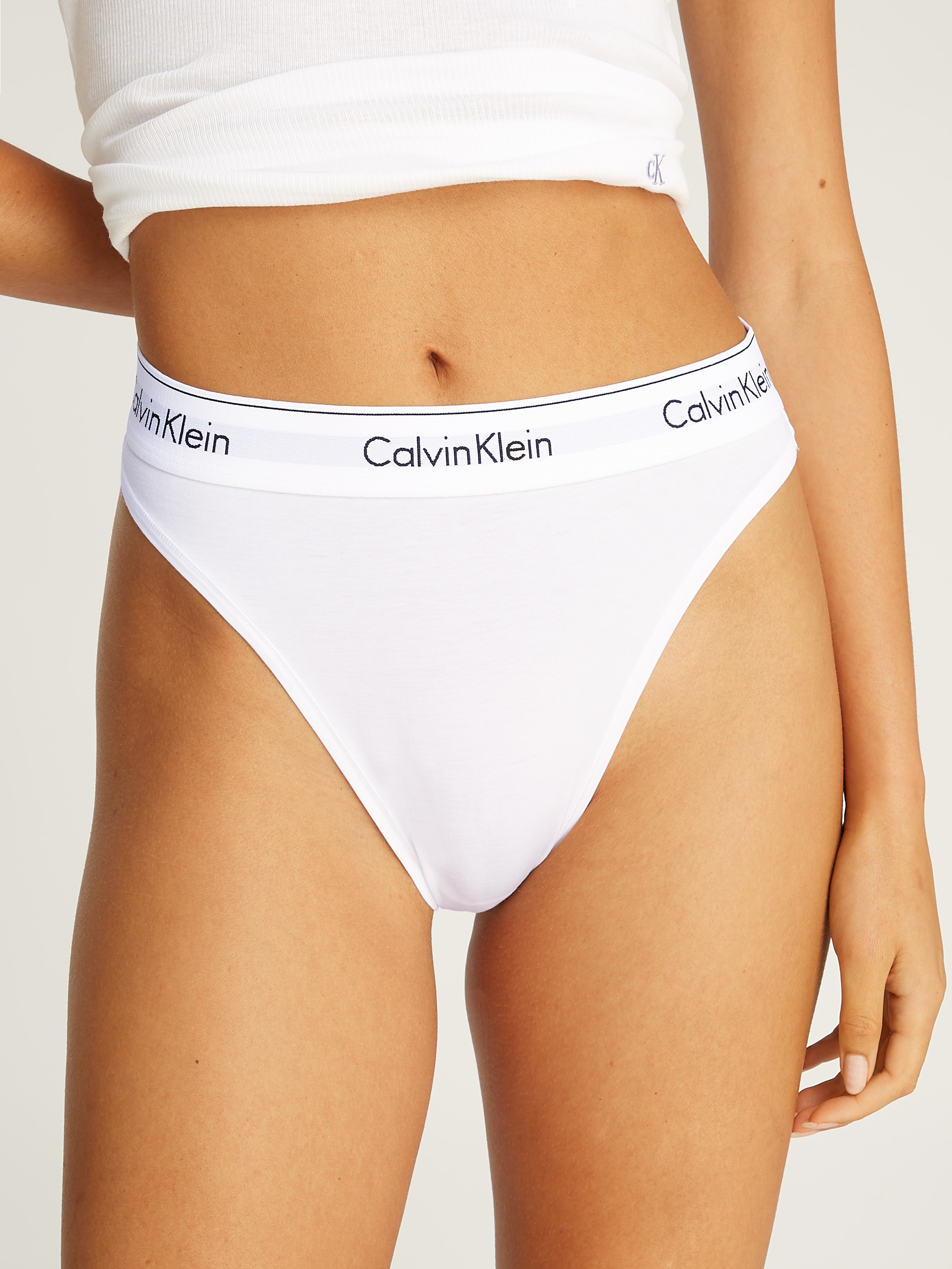 Calvin Klein Underwear Slip "HIGH LEG TANGA", mit hohem Beinausschnitt günstig online kaufen