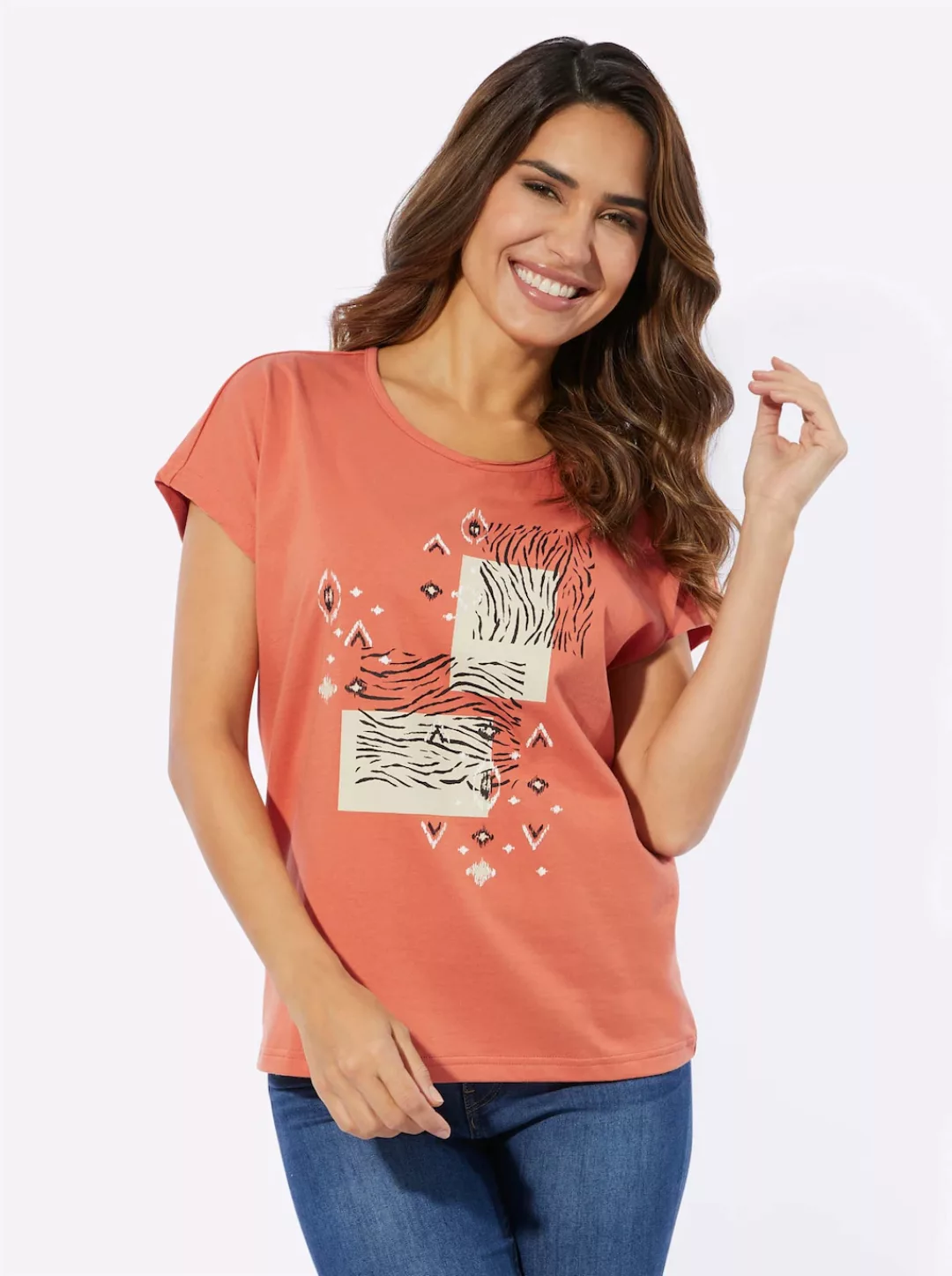 Classic Basics Rundhalsshirt "Rundhals-Shirt", (1 tlg.) günstig online kaufen