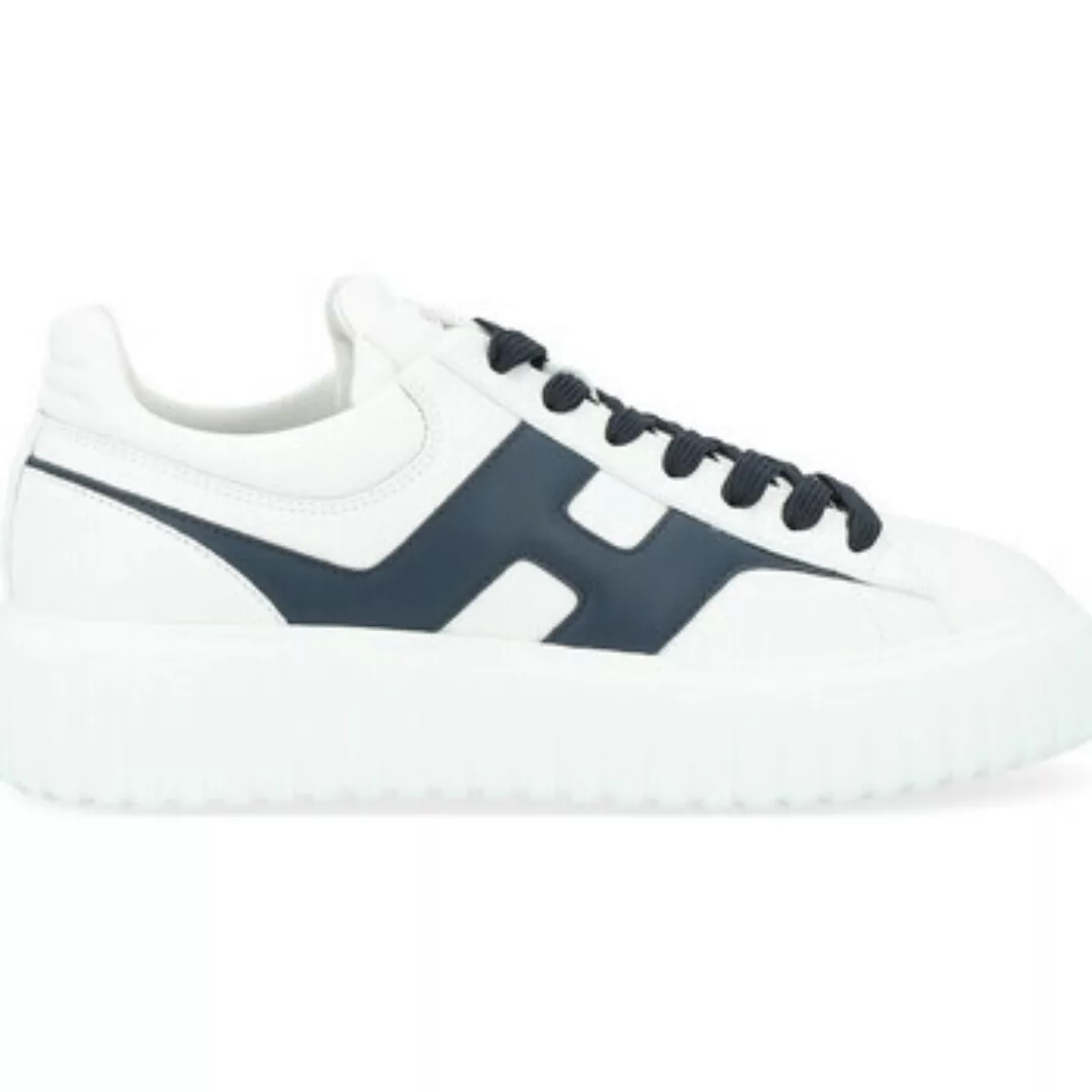 Hogan  Sneaker Sneakers  Weiße und blaue H-Streifen günstig online kaufen