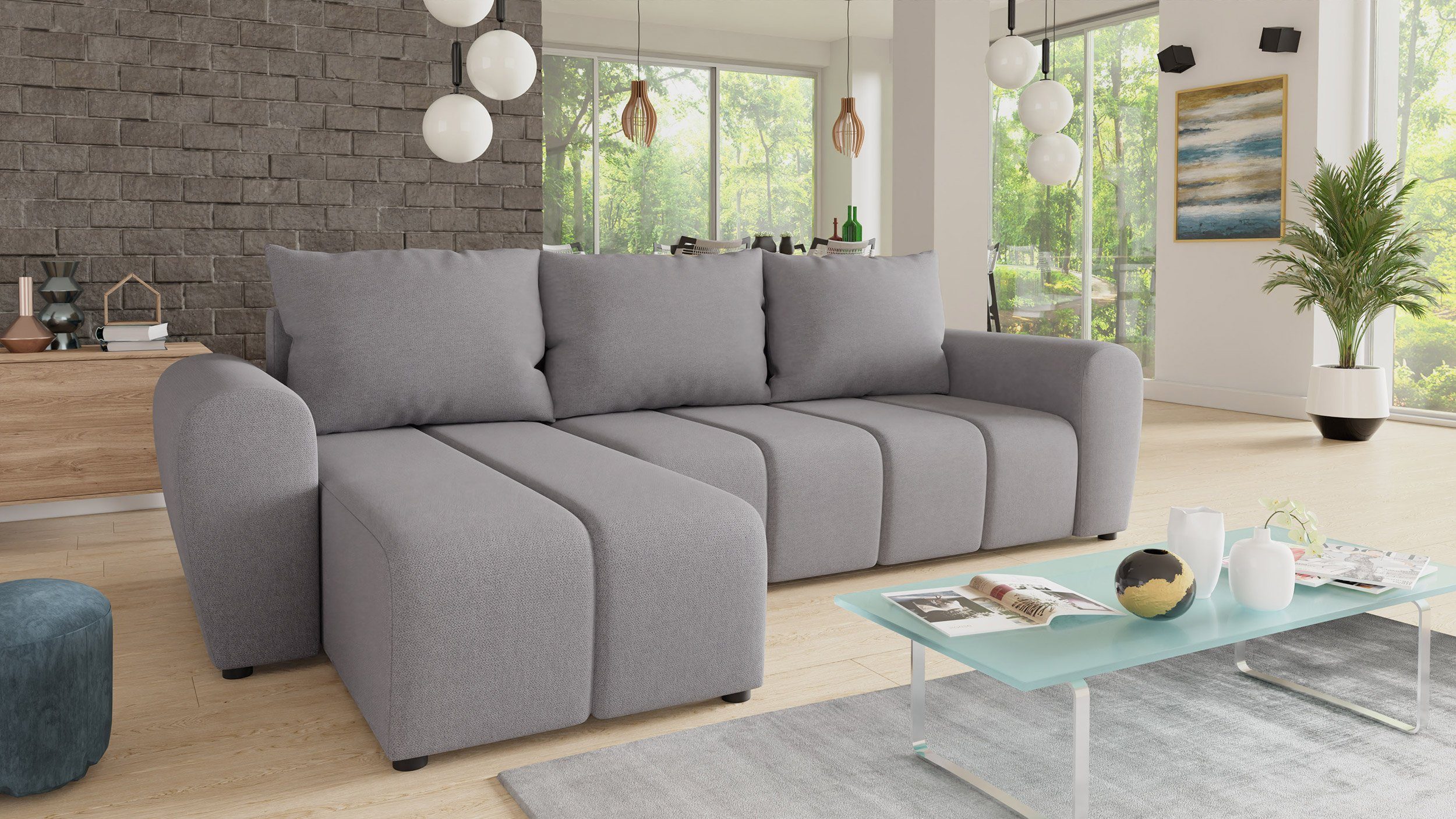 Sofnet Ecksofa Cleo L, mit Schlaffunktion günstig online kaufen