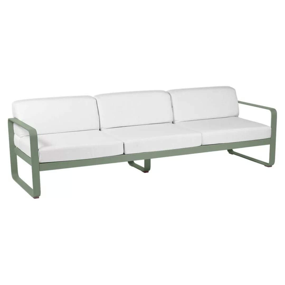 Bellevie 3-Sitzer Lounge-Sofa 82 Kaktus 81 Grauweiß günstig online kaufen