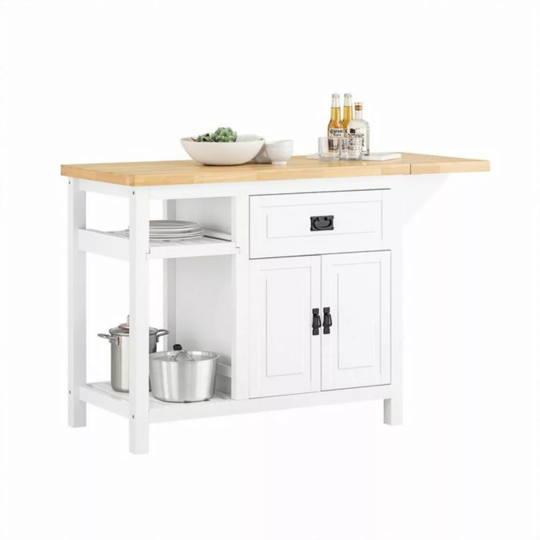 SoBuy Küchenbuffet KNL06 Kücheninsel Küchenschrank Kommode Sideboard Bartis günstig online kaufen