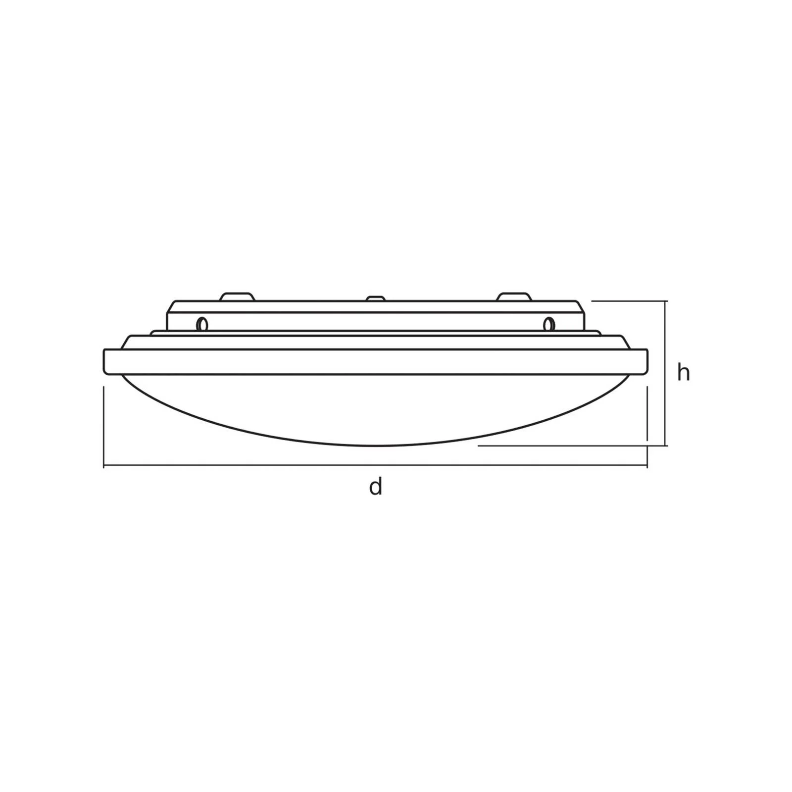 OSRAM LED-Deckenlampe ORBIS, Ø 31 cm, Fernbedienung CCT weiß günstig online kaufen
