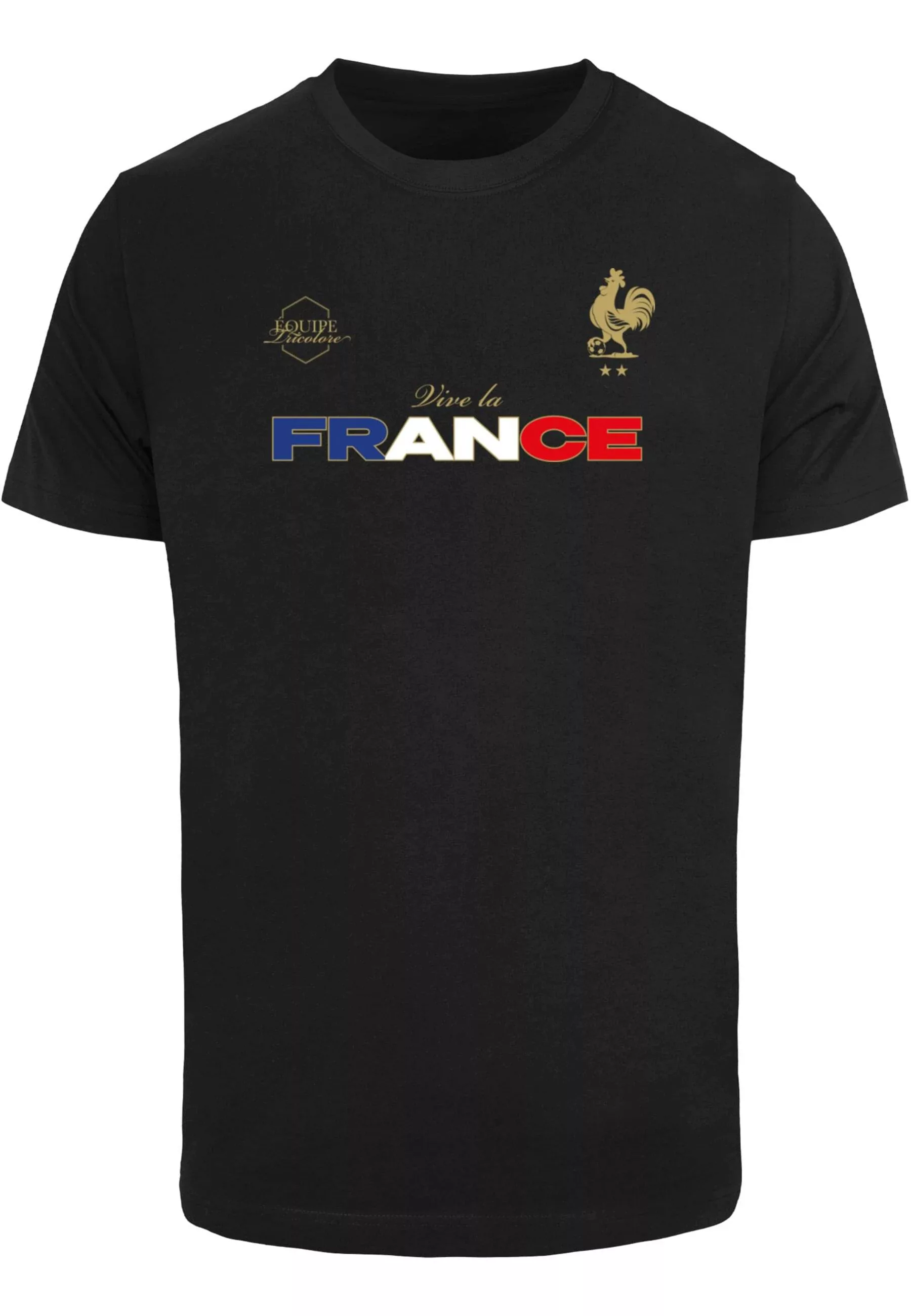 MisterTee T-Shirt "MisterTee France Trikot Tee" günstig online kaufen