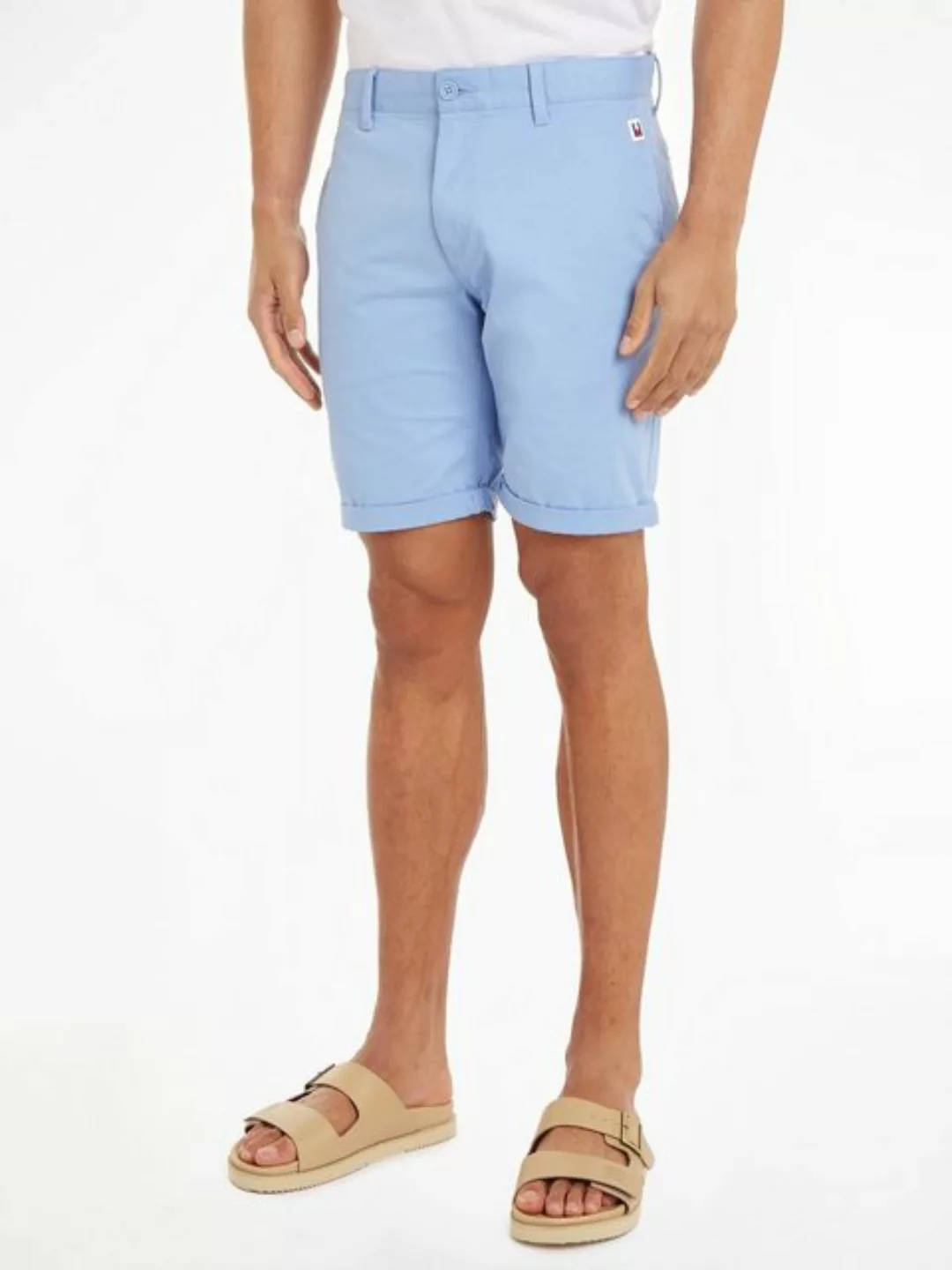 Tommy Jeans Chinoshorts "TJM SCANTON SHORT", Markenstickerei günstig online kaufen