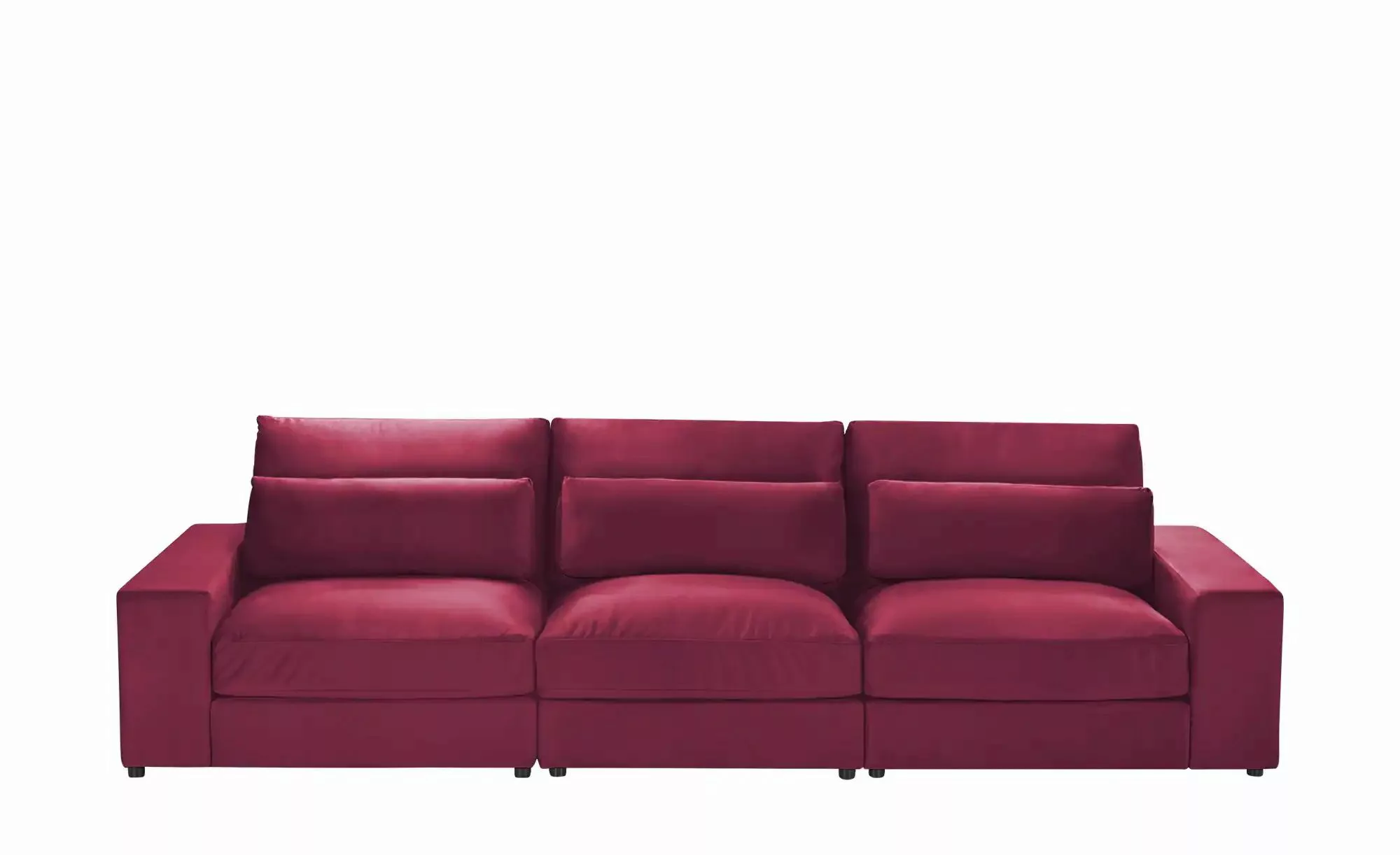 3 Sitzer Sofa  Branna ¦ rot ¦ Maße (cm): B: 322 H: 88 T: 120.0 Polstermöbel günstig online kaufen