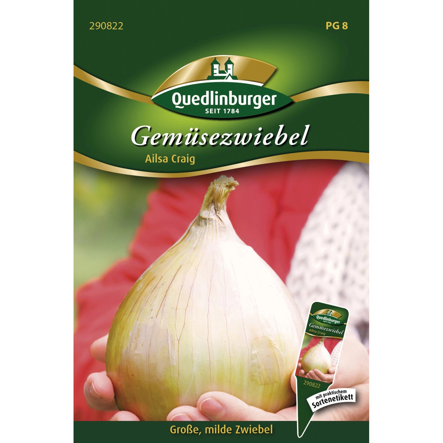 Quedlinburger Gemüse Zwiebel ''Ailsa Craig'' günstig online kaufen