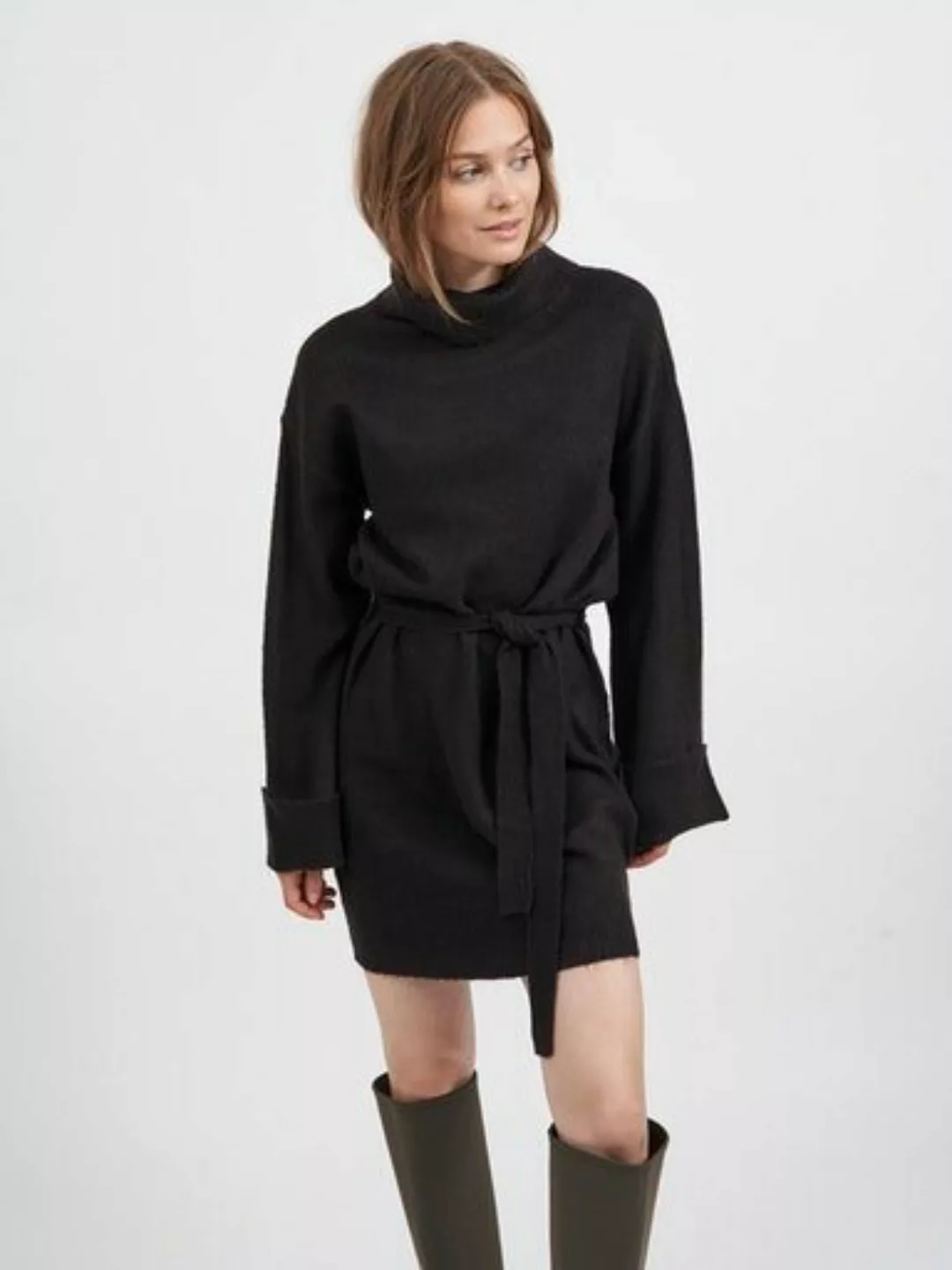 Vila Strickkleid VIROLFIE L/S TIE BELT KNIT DRESS - NOOS günstig online kaufen