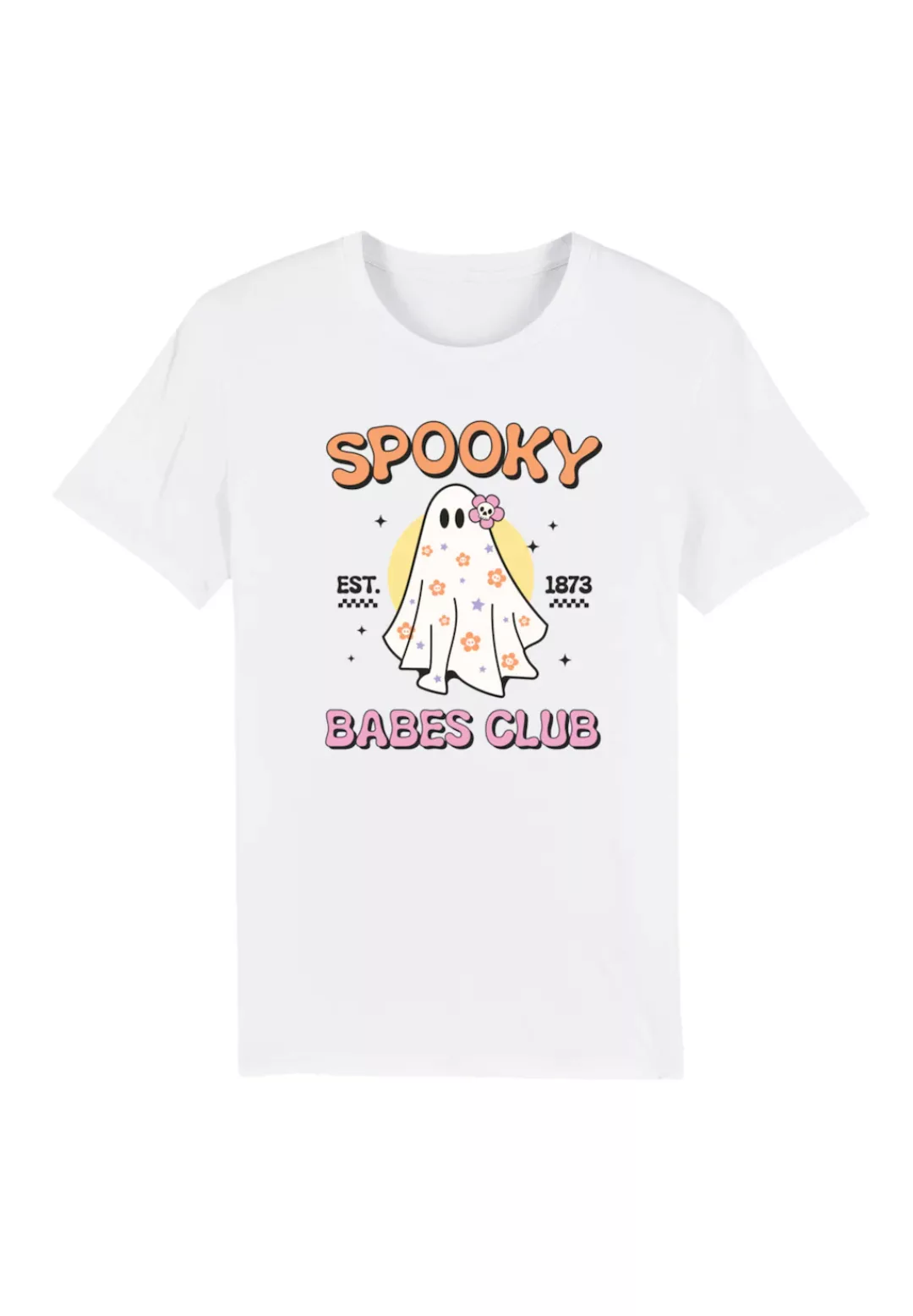 F4NT4STIC T-Shirt "Retro Halloween Spooky Babes Club", Premium Qualität, Ha günstig online kaufen