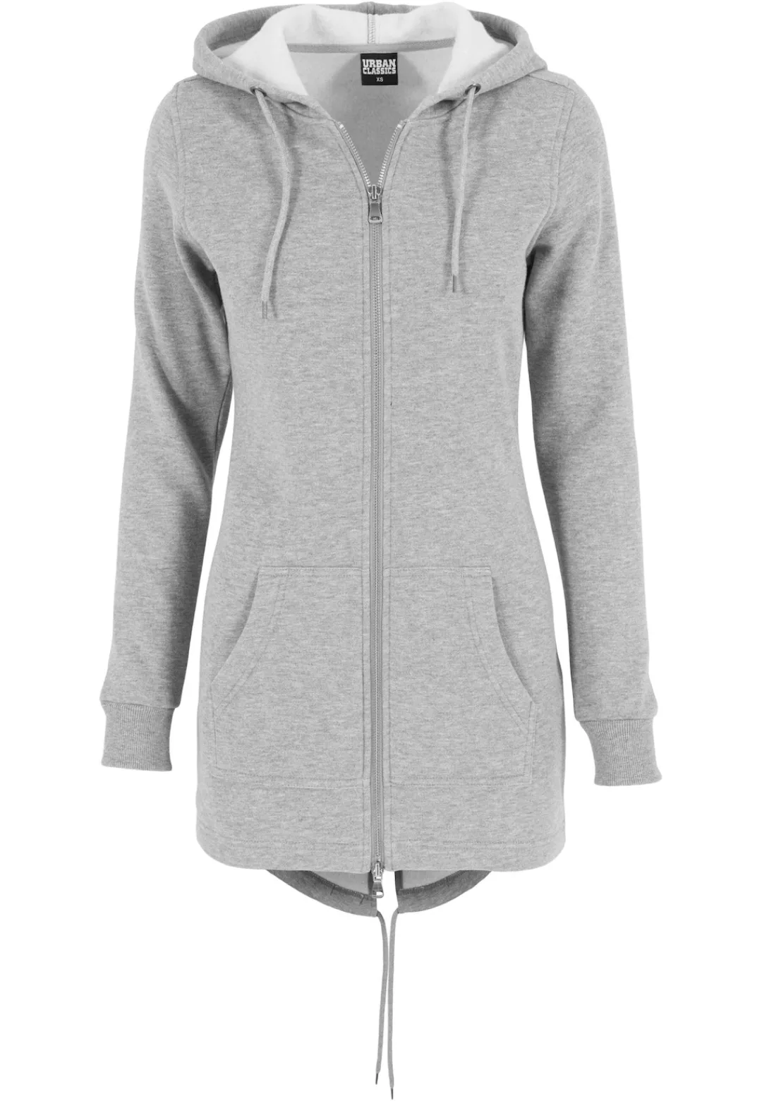 URBAN CLASSICS Sweatjacke "Urban Classics Damen Ladies Sweat" günstig online kaufen