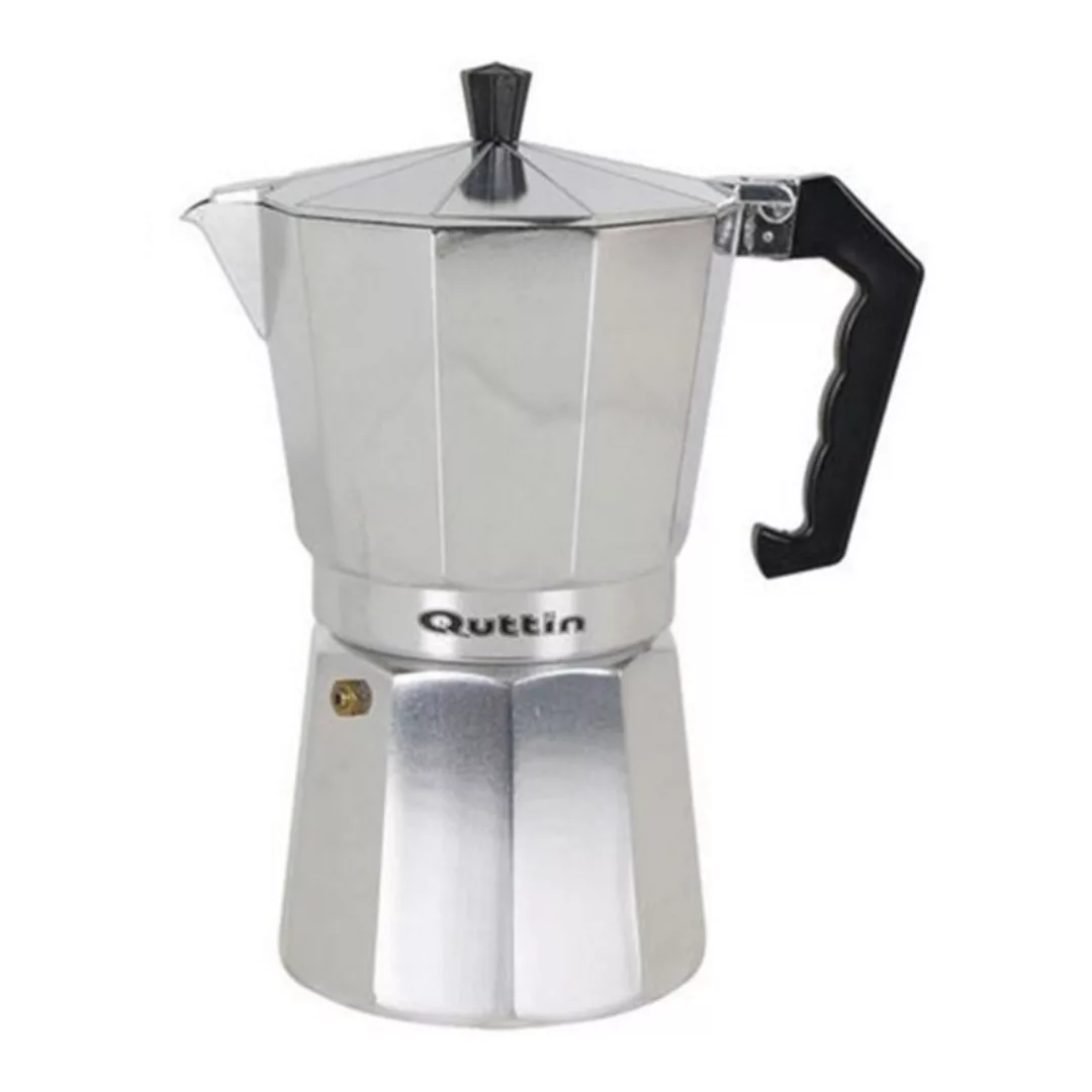 Italienische Kaffeemaschine Quttin Aluminium günstig online kaufen