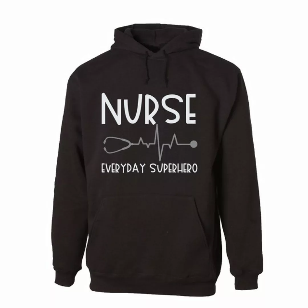 G-graphics Hoodie Nurse – everyday superhero mit trendigem Frontprint mit S günstig online kaufen