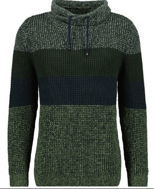 RAGMAN V-Ausschnitt-Pullover Strickpullover Tweed, gestreift günstig online kaufen