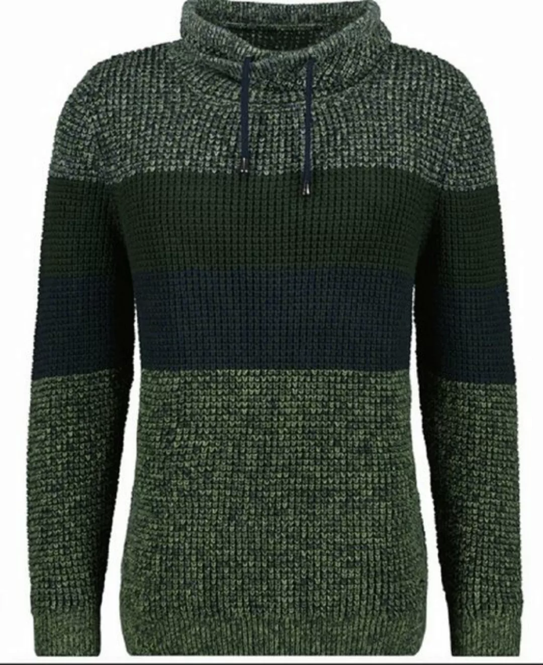 RAGMAN V-Ausschnitt-Pullover Strickpullover Tweed, gestreift günstig online kaufen