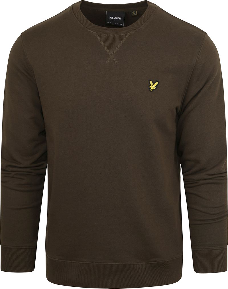 Lyle & Scott Pullover Olive - Größe L günstig online kaufen