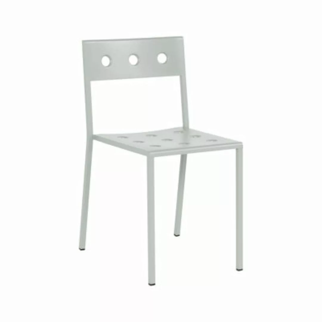 Stapelbarer Stuhl Balcony metall grün / Stahl - Hay - Grün günstig online kaufen