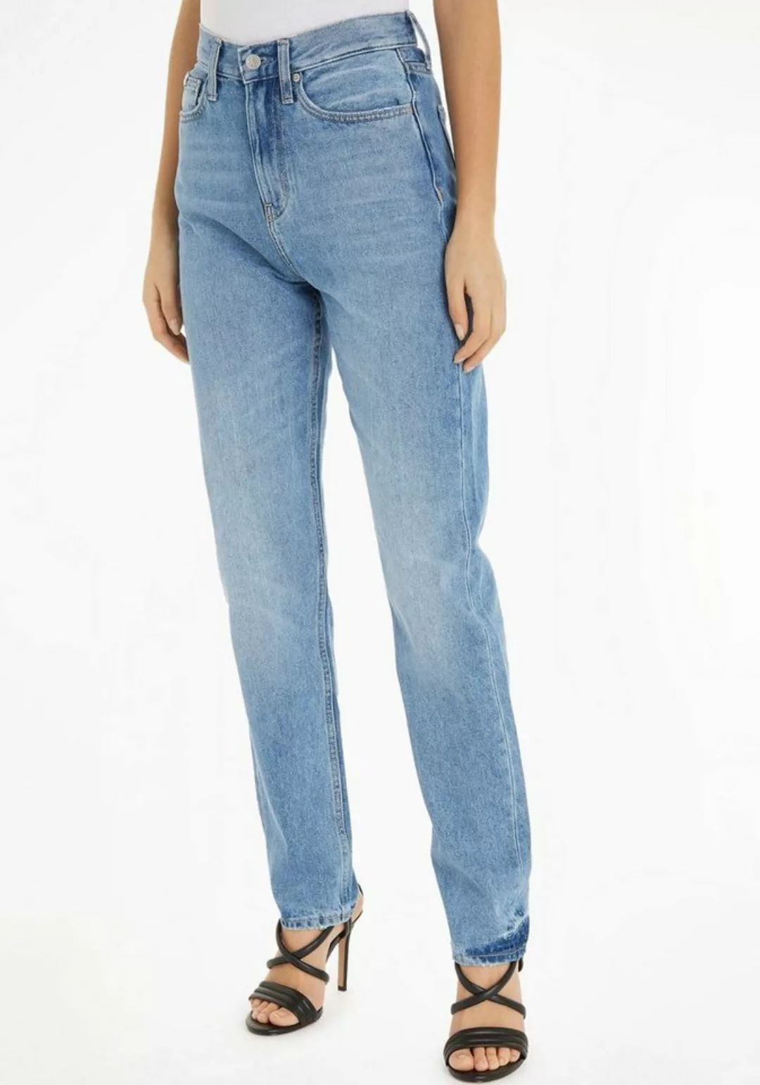 Calvin Klein Jeans Straight-Jeans AUTHENTIC SLIM STRAIGHT im 5-Pocket-Style günstig online kaufen