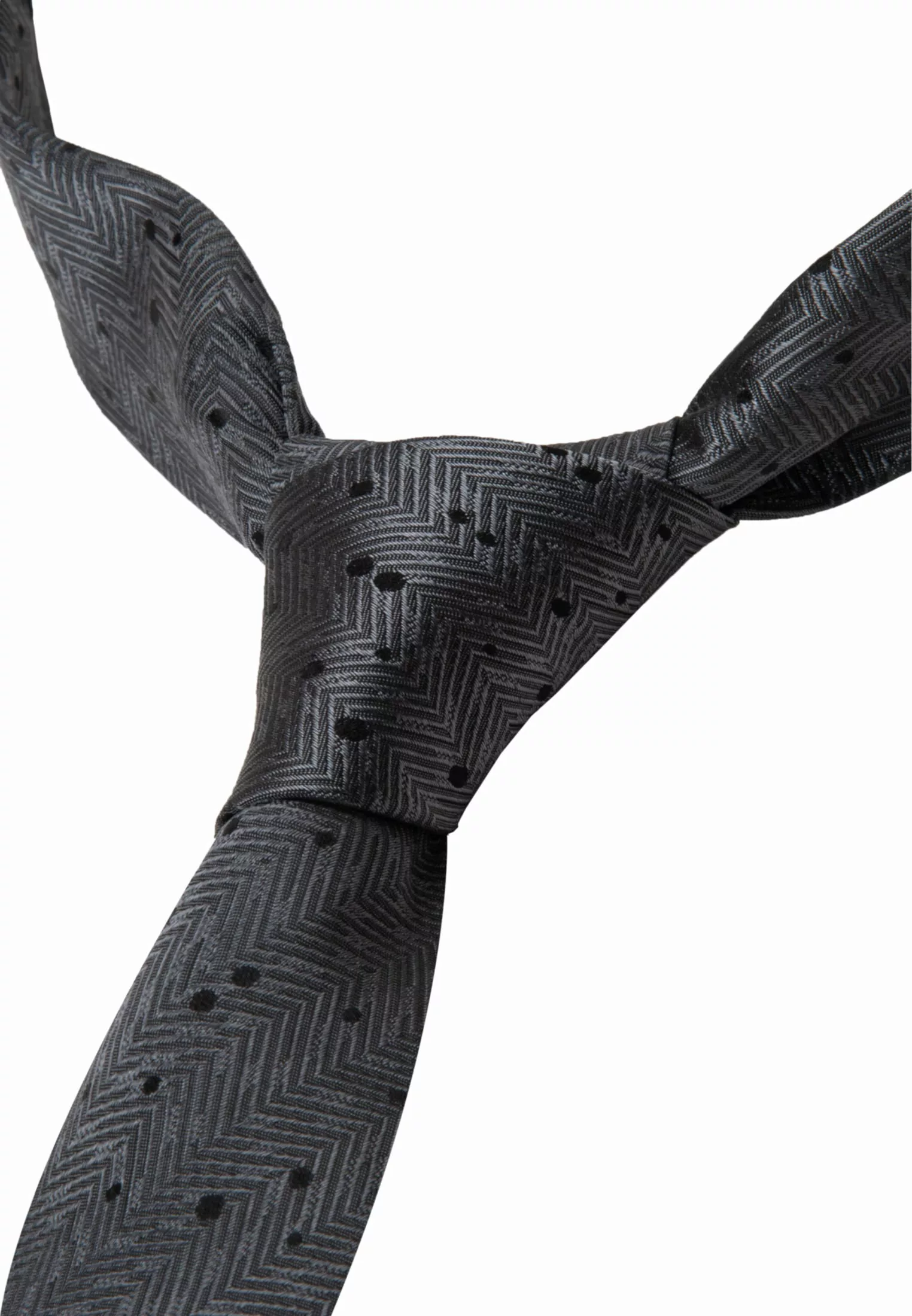 seidensticker Krawatte "Schwarze Rose", Breit (7cm) Fischgrat günstig online kaufen
