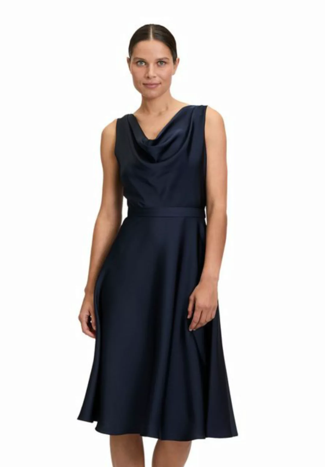 Vera Mont Cocktailkleid "Vera Mont Cocktailkleid mit Wasserfallausschnitt", günstig online kaufen