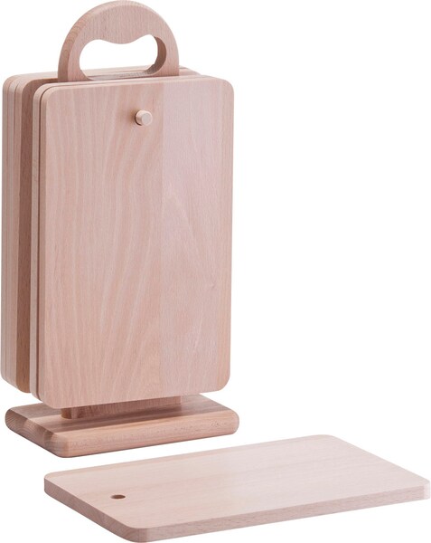 Zeller Present Schneidebrett, (Set, 7 St.), aus hochwertigem Buchenholz günstig online kaufen