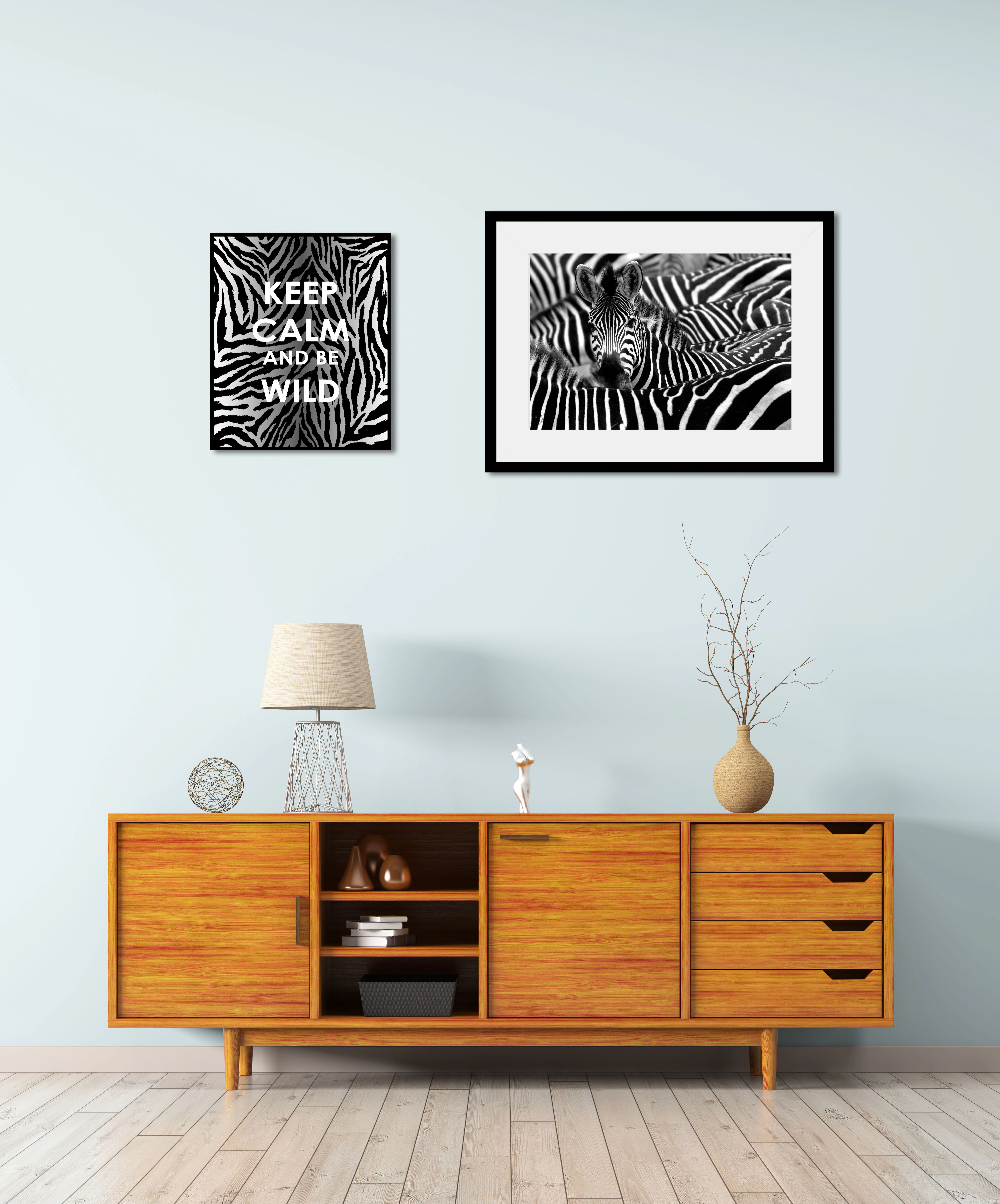 queence Bild "Zebra", Abstrakt, (2 St.) günstig online kaufen