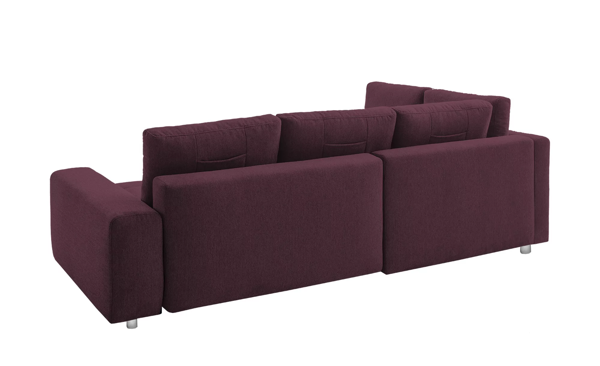 bobb Ecksofa  Arissa de Luxe ¦ rot ¦ Maße (cm): B: 265 H: 84 T: 215.0 Polst günstig online kaufen