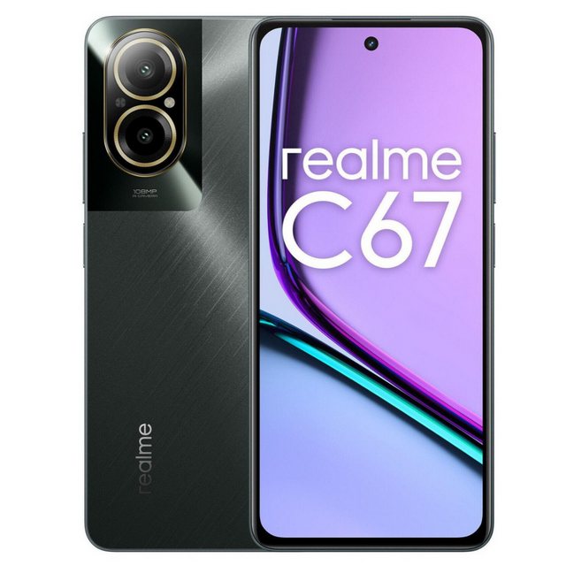 Realme C67 256 GB / 8 GB - Smartphone - black rock Smartphone (6,72 Zoll) günstig online kaufen