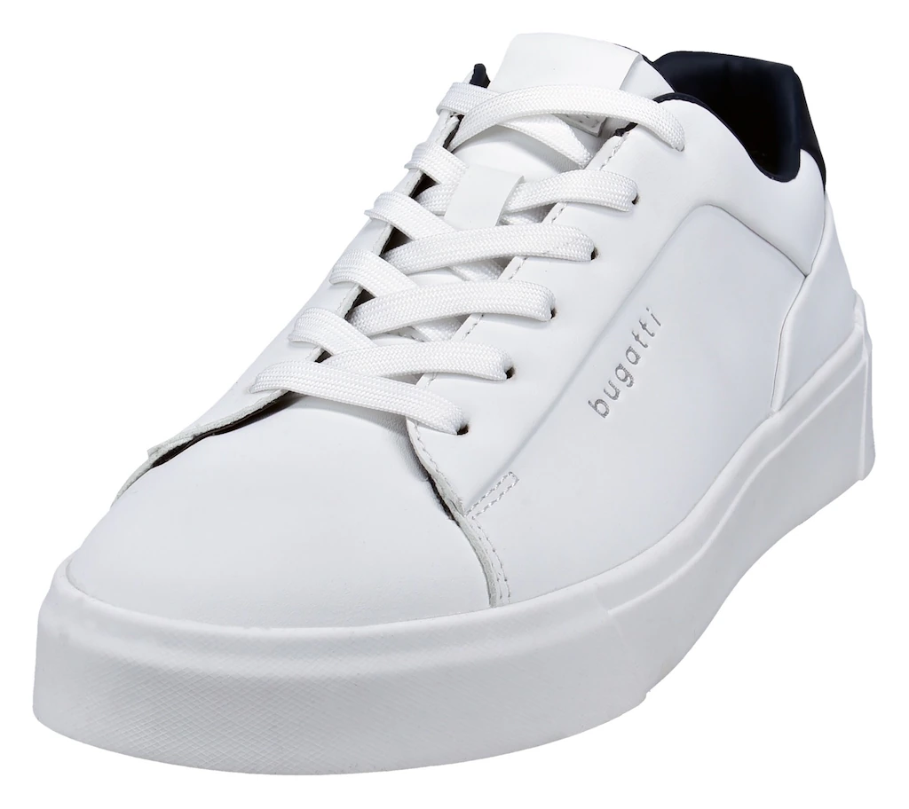 bugatti Sneaker, Freizeitschuh, Halbschuh, Schnürer mit seitlicher Logopräg günstig online kaufen