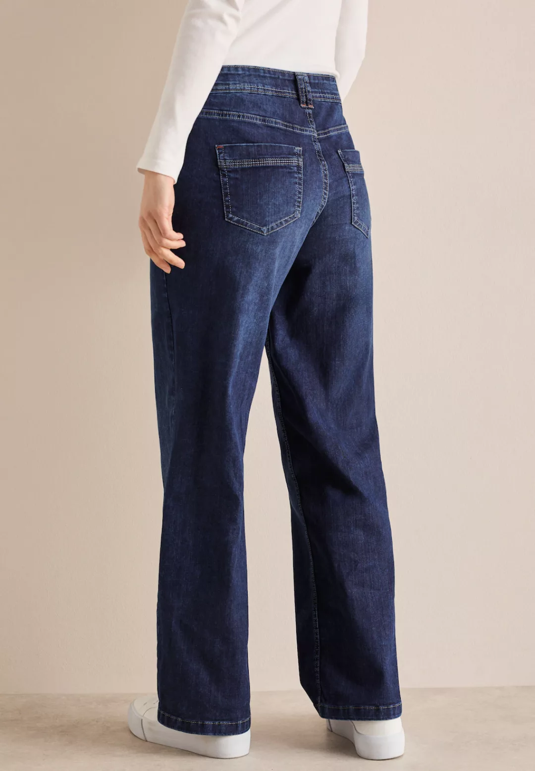 Cecil Weite Jeans, High Waist günstig online kaufen