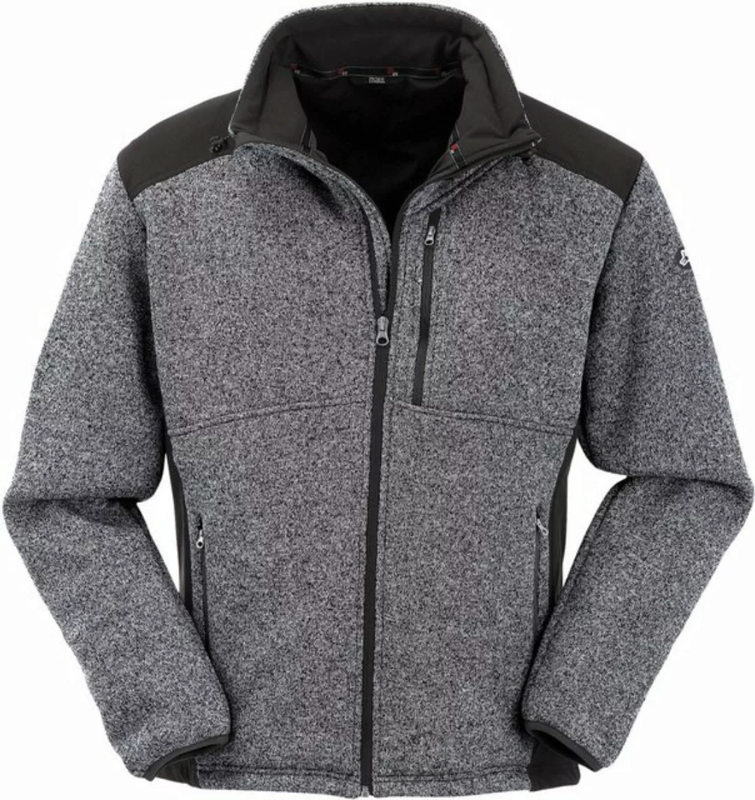 Maul Sport® Funktionsjacke Brunnthal II - Strickfleecejac grey/black günstig online kaufen