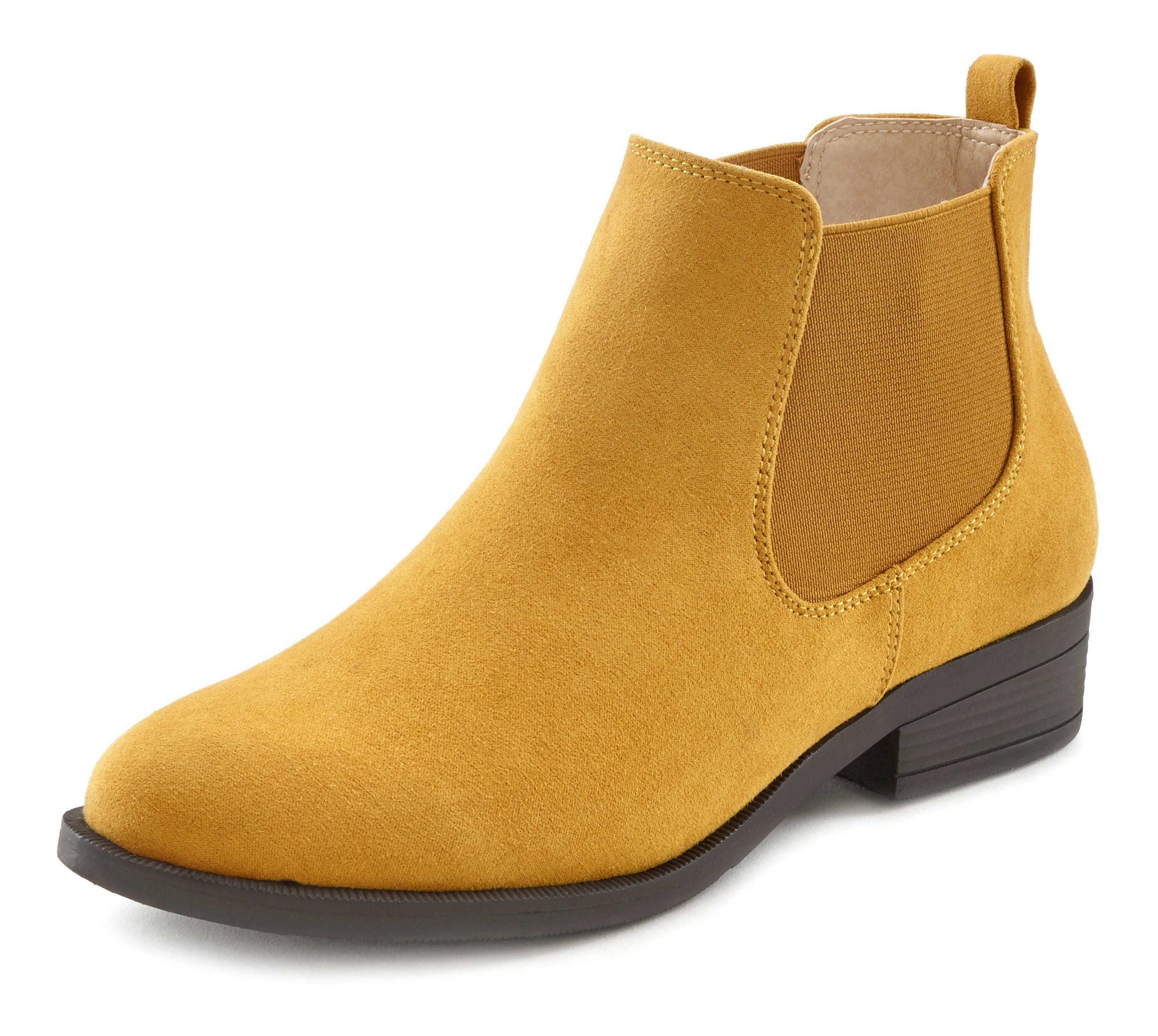 Vivance Chelseaboots, bequem zum Reinschlüpfen, Stiefelette, Ankle Boots VE günstig online kaufen