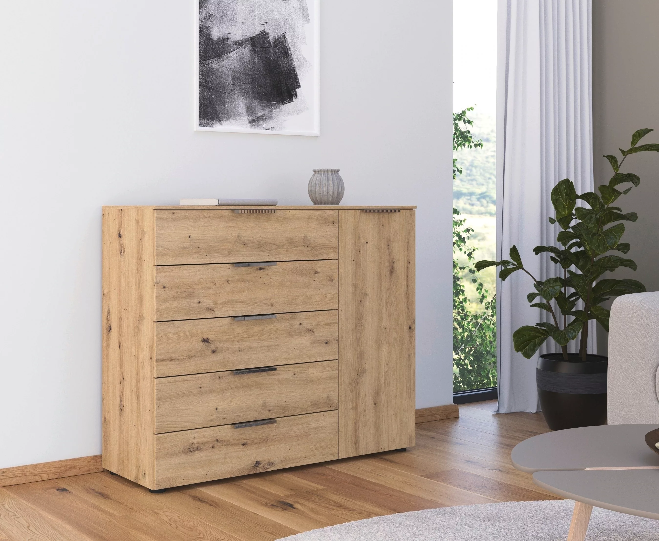 rauch Schubkastenkommode "Flipp Kommode Sideboard Wäscheschrank", 1-türig m günstig online kaufen