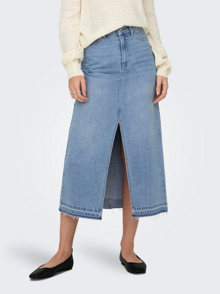 JDY Jeansrock JDYBELLA HW LONG SKIRT DNM NOOS günstig online kaufen