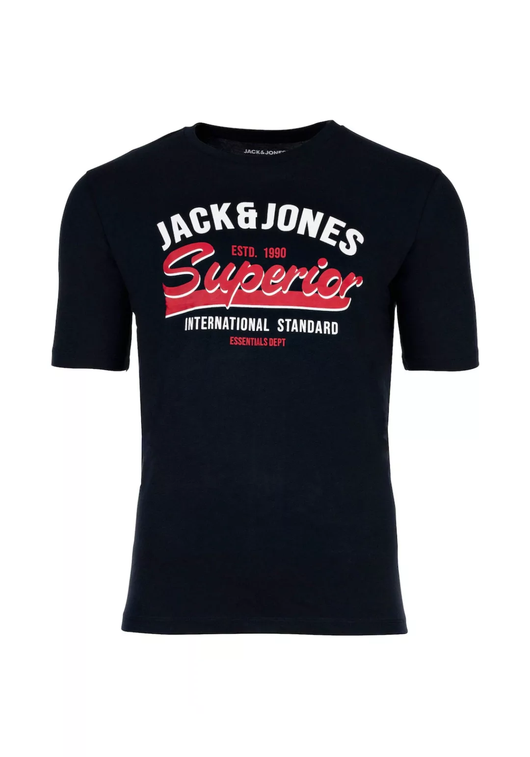 Jack & Jones T-Shirt "T-Shirt JJLEOGRA TEE CREW NECK 5PK 5er Pack" günstig online kaufen