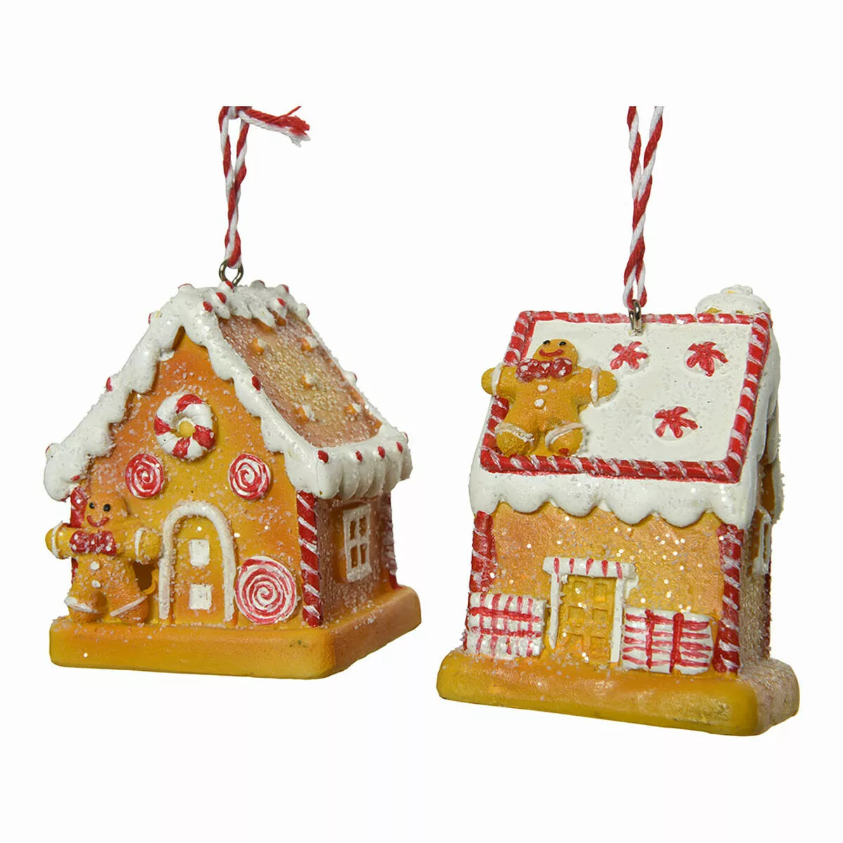 Weihnachtsschmuck Weihnachtsbaum Polyesterharz Ingwer Casita (6,5 X 5 X 7 C günstig online kaufen