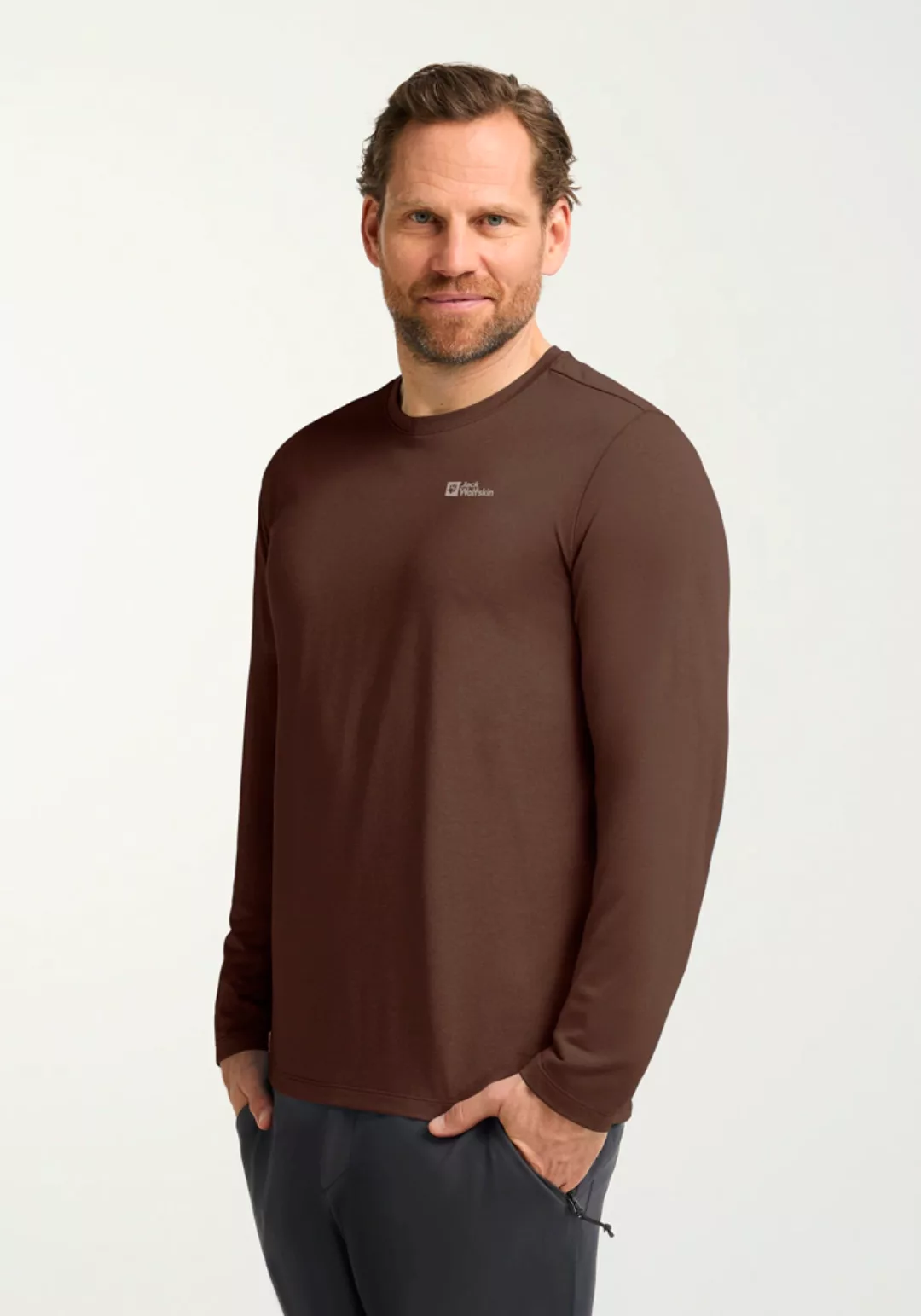 Jack Wolfskin Rundhalspullover "SKY THERMAL L/S M" günstig online kaufen