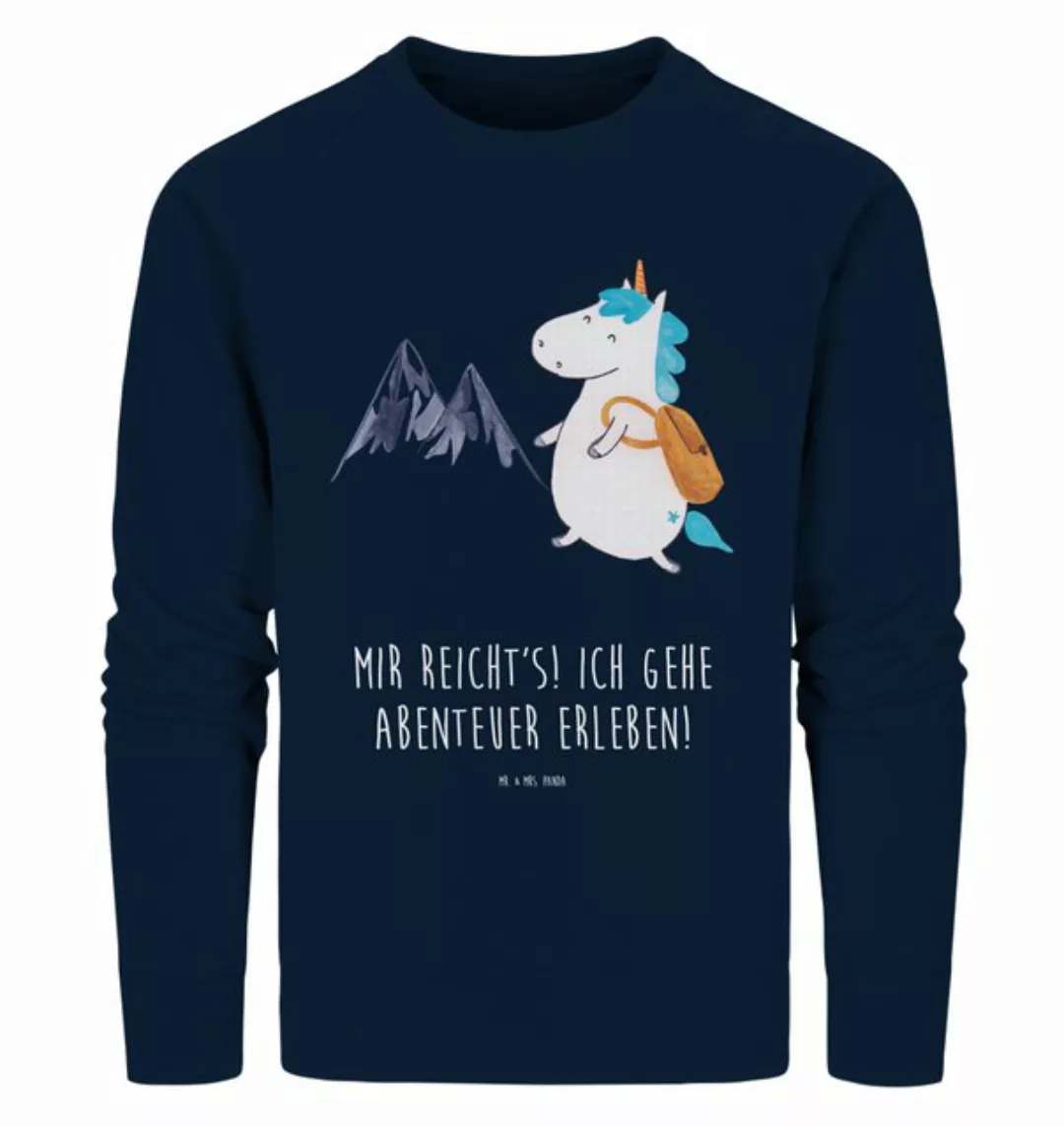 Mr. & Mrs. Panda Longpullover Größe XS Einhorn Bergsteiger - French Navy - günstig online kaufen