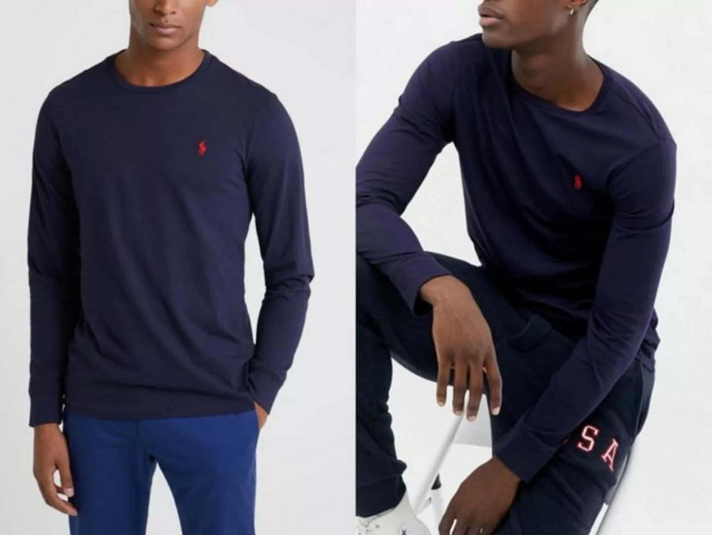 Polo Ralph Lauren T-Shirt POLO RALPH LAUREN Longsleeve Shirt T-shirt Sweats günstig online kaufen