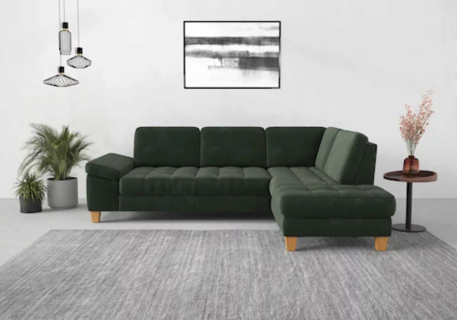 sit&more Ecksofa "Westham L-Form", mit Ottomane, mit oder ohne Bettfunktion günstig online kaufen