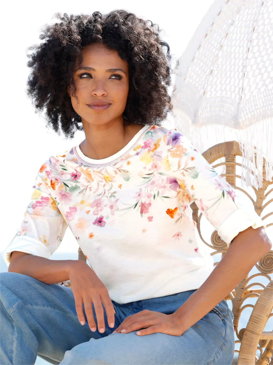 heine 3/4-Arm-Shirt "Shirt", (1 tlg.) günstig online kaufen