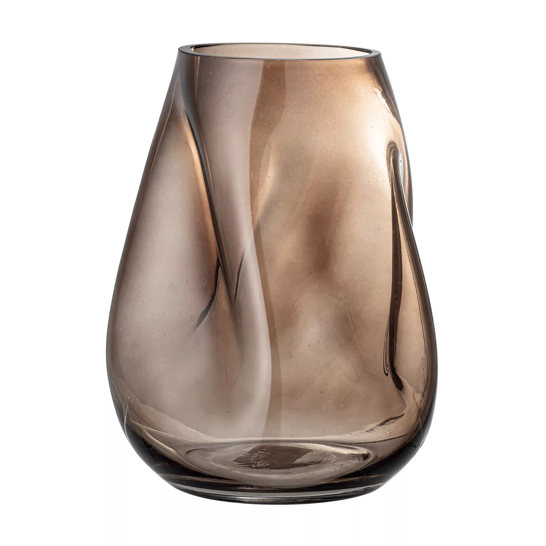 Bloomingville - Ingolf Vase - braun/LxBxH 19,5x18x26cm günstig online kaufen