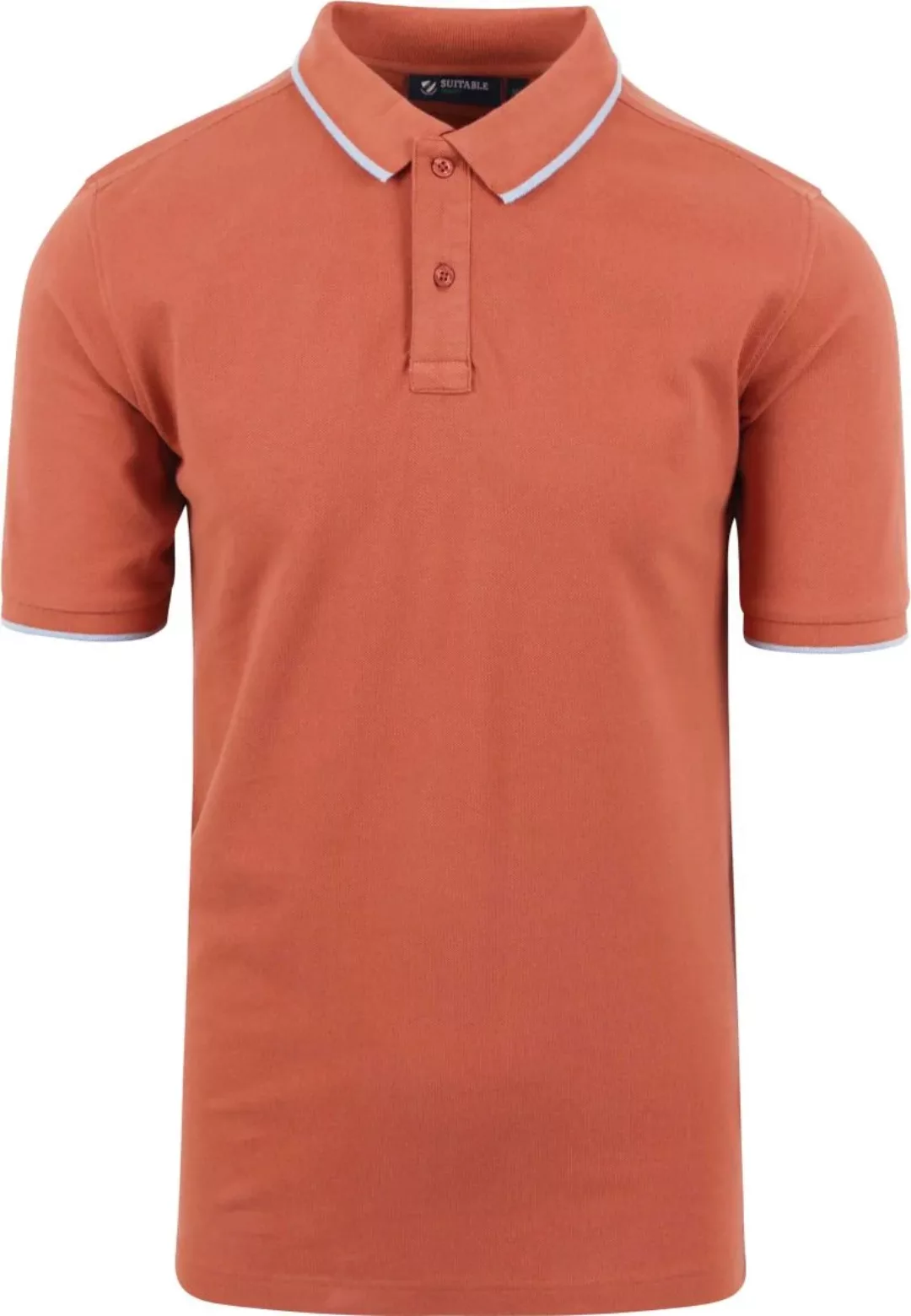 Suitable Respect Poloshirt Tip Ferry Terrakotta - Größe L günstig online kaufen