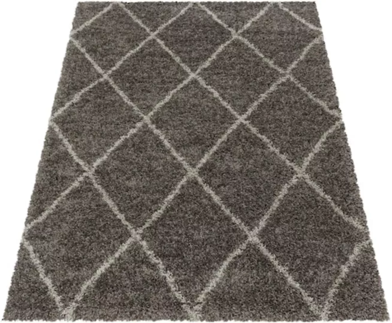 Ayyildiz Teppiche Hochflor-Teppich »ALVOR 3401«, rechteckig, 50 mm Höhe, Wo günstig online kaufen