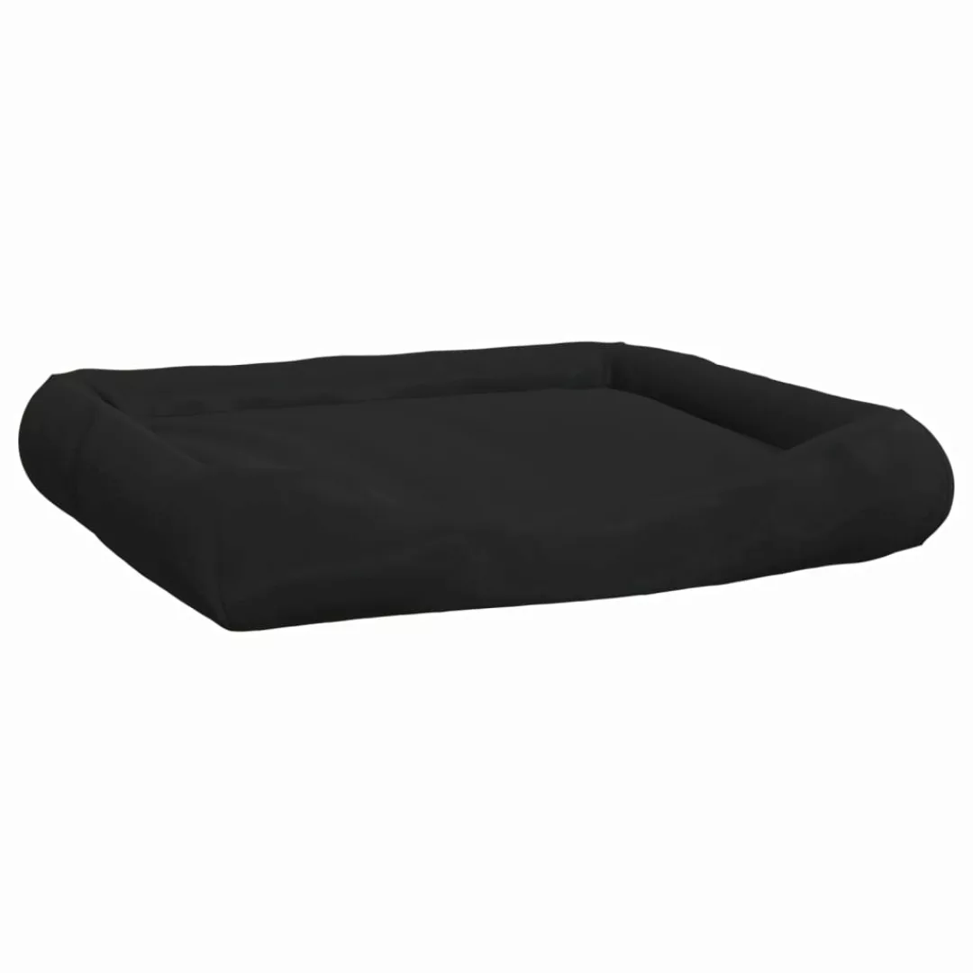 Vidaxl Hundebett Mit Kissen Schwarz 135x110x23 Cm Oxford-gewebe günstig online kaufen