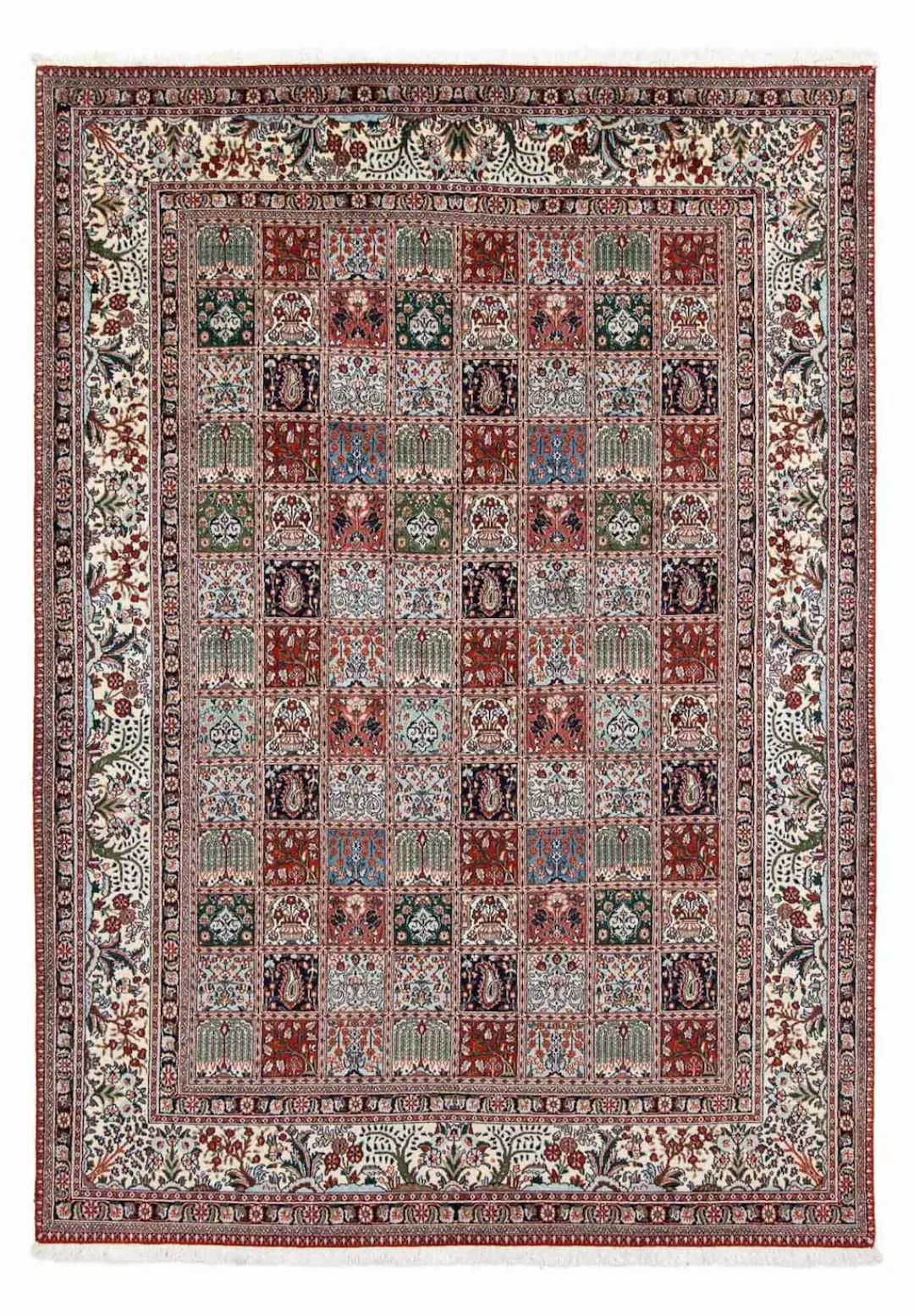 morgenland Wollteppich »Abadeh Medaillon 121 x 76 cm«, rechteckig, Handgekn günstig online kaufen