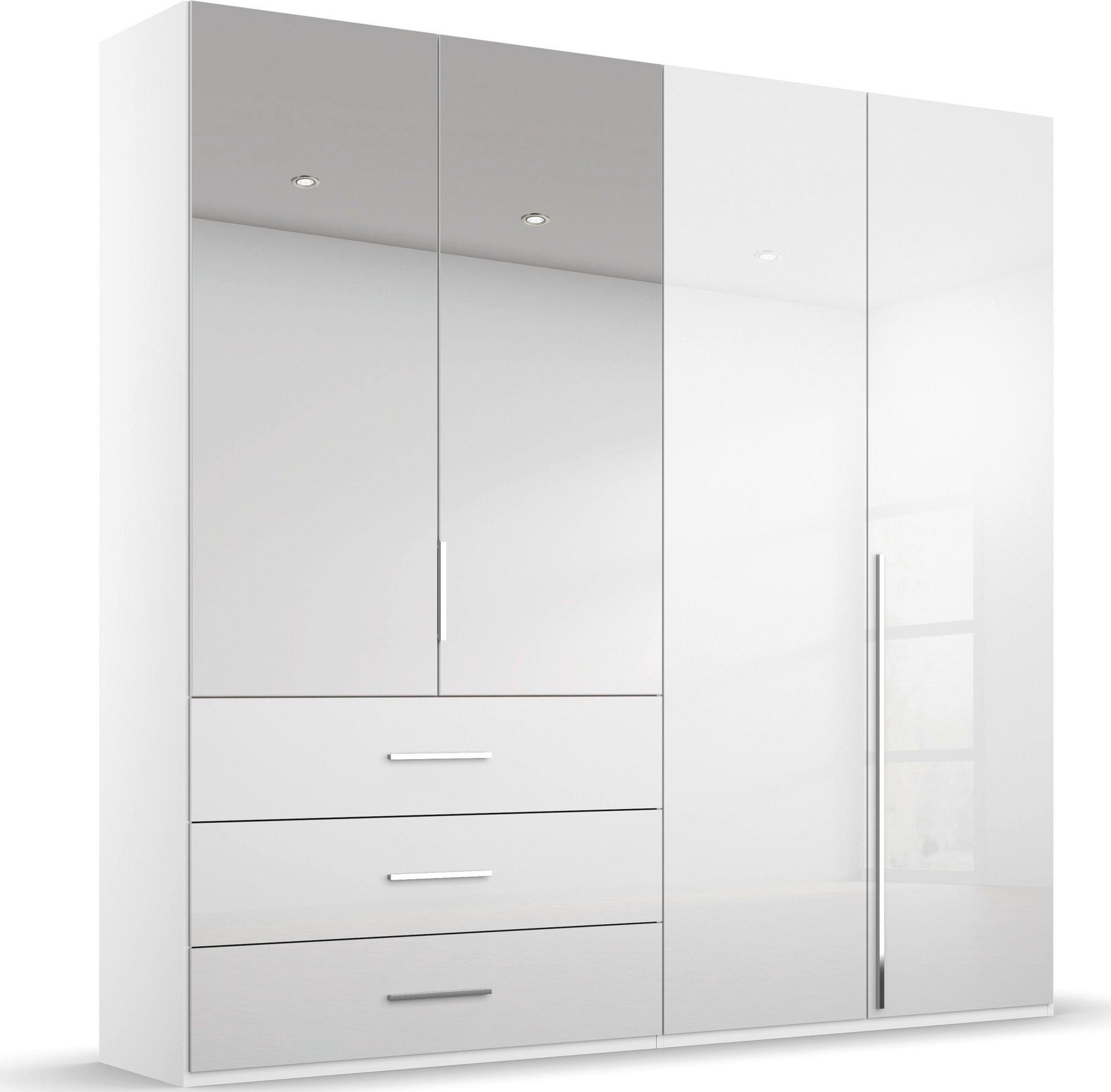 rauch Drehtürenschrank "Montclar", mit Schubkästen und Spiegel, inkl. Wäsch günstig online kaufen
