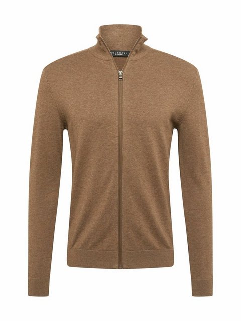 Selected Herren Strickjacke SLHBERG FULL ZIP CARDIGAN günstig online kaufen