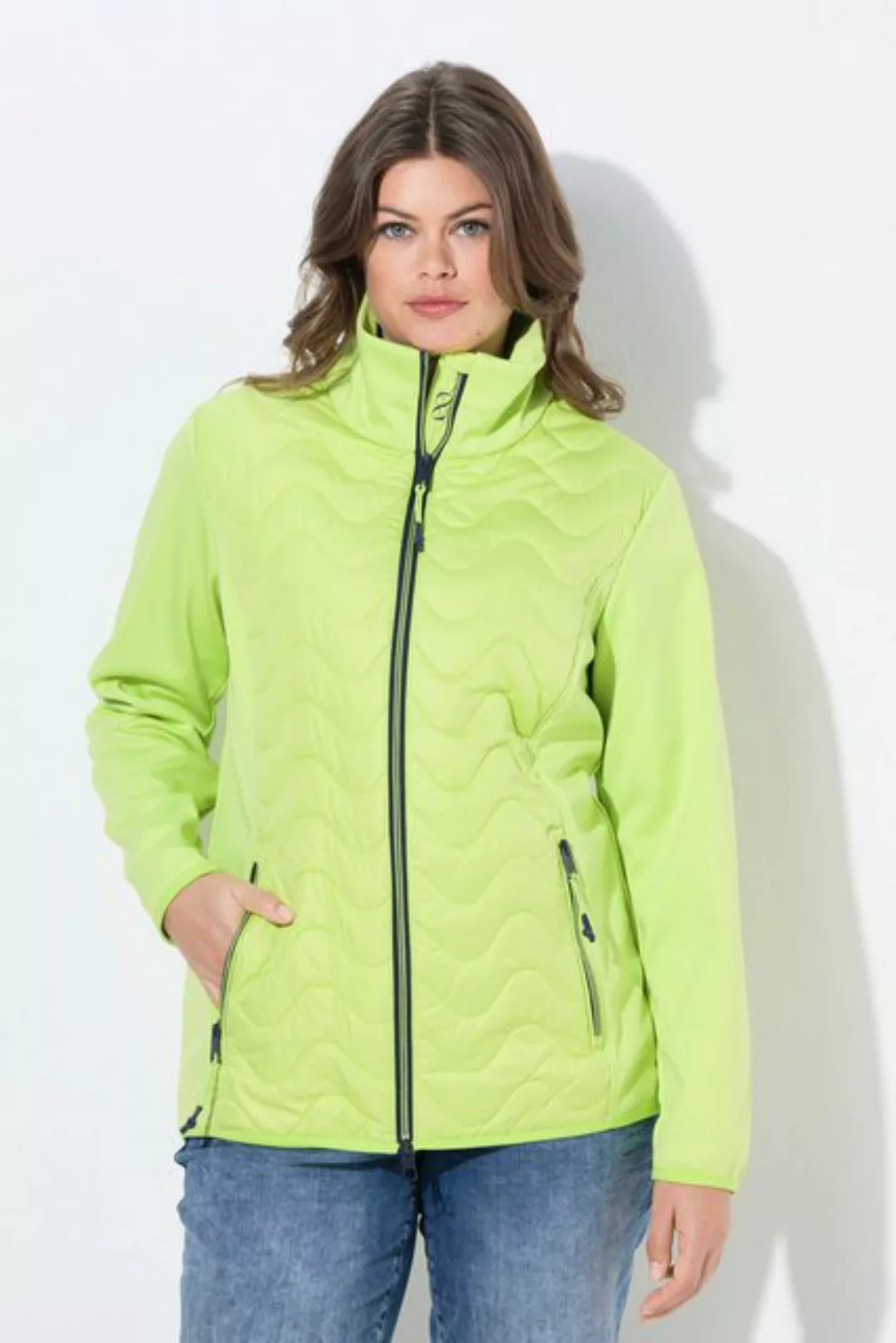 Laurasøn Steppjacke Steppjacke Stehkragen Zipper günstig online kaufen